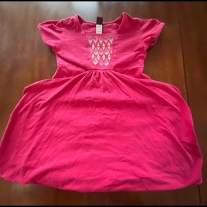 GUC Fun Pink Bubble Tea Collection Dress with Big Pockets